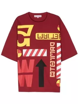 Walter Van Beirendonck футболка 57, красный