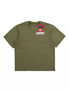 Walter Van Beirendonck футболка Raw из коллаборации с G-Star, зеленый