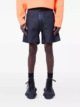 Walter Van Beirendonck шорты с логотипом из коллаборации с G-Star, синий