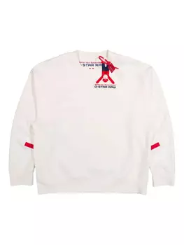 Walter Van Beirendonck толстовка Raw из коллаборации с G-Star, белый