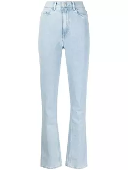 Wandler джинсы Aster с завышенной талией, синий