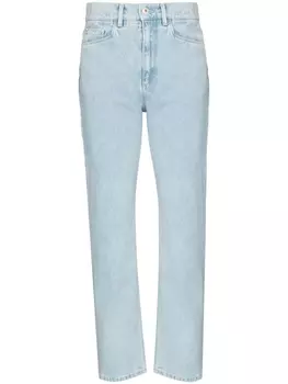 Wandler прямые джинсы с завышенной талией, синий