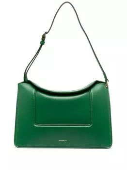 Wandler сумка на плечо с логотипом, зеленый