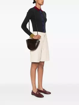 Wandler сумка-тоут Hortensia размера мини, коричневый