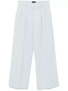 WARDROBE.NYC брюки с низкой посадкой, синий