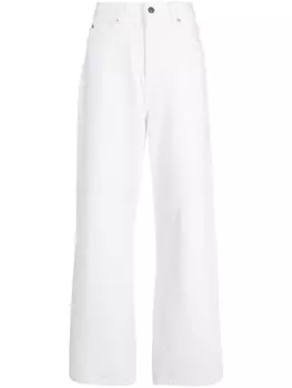 WARDROBE.NYC прямые джинсы с заниженной талией, белый