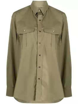 WARDROBE.NYC рубашка оверсайз, зеленый