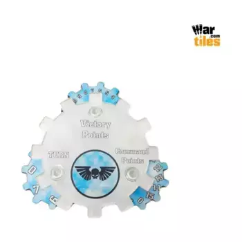 Warhammer Battle Tracker — Имперский Милитарум (зимний узор), War Tiles - Battle Trackers