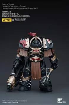 Warhammer The Horus Heresy Рисунок 1/18 — Сыны Хоруса Юстаэрин Отряд Терминаторов Юстаэрин с Мультимельтой и силовой булавой Inna marka