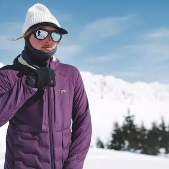 WarmCube Active Alt HB с молнией 1/2 женские Marmot, цвет Purple Fig