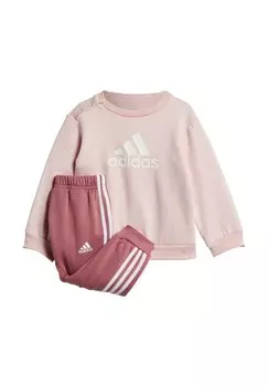 Warmer Bos Logo Jog Set adidas Performance, светло-розовый