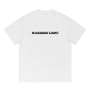 Warning Light ПРЕДУПРЕЖДАЮЩИЙ СВЕТ Футболка унисекс, Черный