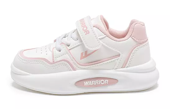 WARRIOR Kids Стильная обувь для детей, Белый/Розовый