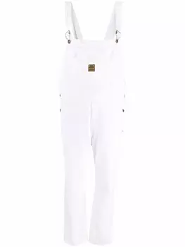 Washington Dee Cee комбинезон с нашивкой-логотипом, белый