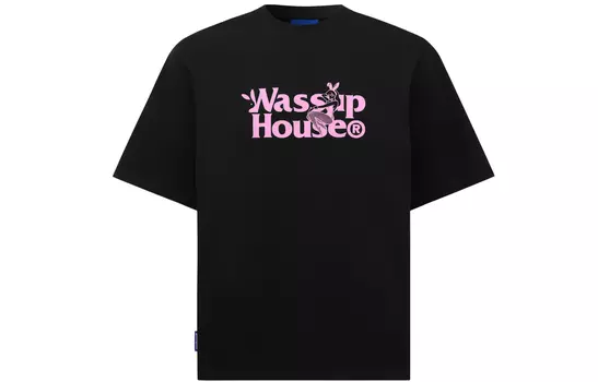 WASSUP Футболка унисекс, Черный