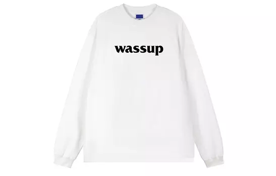 WASSUP Футболка унисекс, Черный