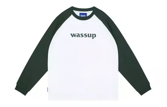 WASSUP Футболка унисекс, Черный