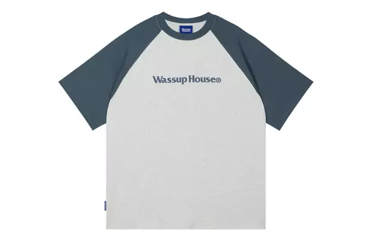 WASSUP Футболка унисекс, Розовый/Коричневый