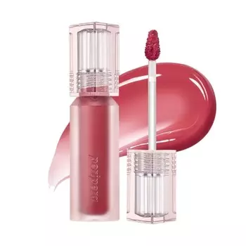 Water Bare Tint 005 Red Update Lip Tint Lip Stain Glowy Tint Peripera