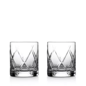 Waterford Olann Двойной старомодный стакан, набор из 2 шт, белый