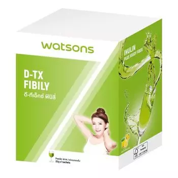 Watsons D-Tx Fibiliy (Добавка ) 7 пакетиков, Green Powder
