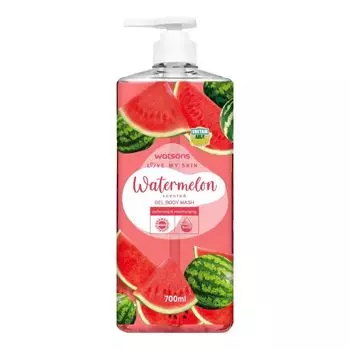 Watsons Гель-гель для душа Love My Skin с ароматом арбуза, 700 мл, Red