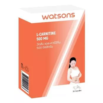 Watsons L-карнитин 500 мг (Добавка ), White