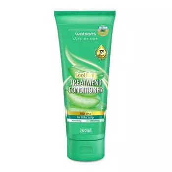 Watsons Лечебный кондиционер Алоэ Вера от зуда кожи головы, 200 мл, White