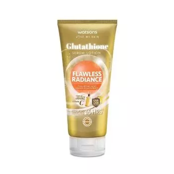 Watsons Лосьон-сыворотка с глутатионом «Безупречное сияние», 330 мл, White to Slightly Yellow