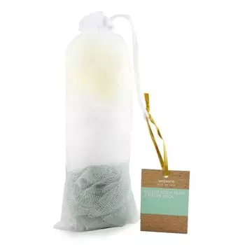 Watsons Нейлоновые пуховки для тела, 3 шт, White