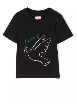 Wauw Capow By Bangbang graphic-print short-sleeved t-shirt, черный