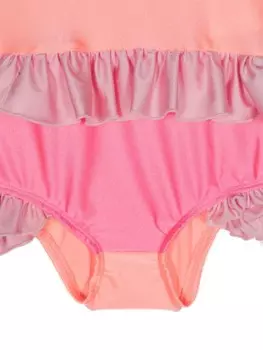 WAUW CAPOW by BANGBANG купальник Ines с оборками, оранжевый