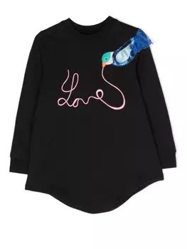 Wauw Capow By Bangbang платье Solaima Songbird, черный