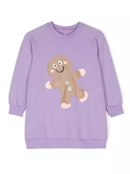 WAUW CAPOW by BANGBANG платье-толстовка Noel, фиолетовый