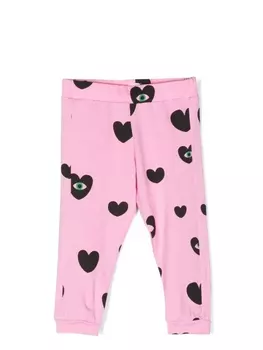 Wauw Capow By Bangbang спортивные брюки с принтом, розовый