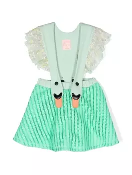 Wauw Capow By Bangbang юбка Bird Girl, зеленый