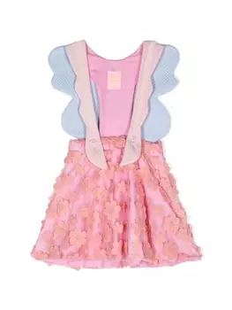 Wauw Capow By Bangbang юбка Butterfly Girl, розовый