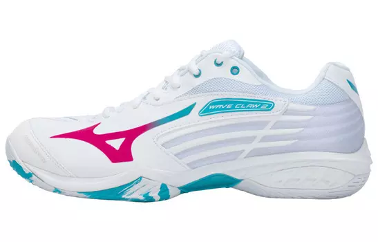 Wave Claw 2 Wide «Белый фуксия синий» Mizuno
