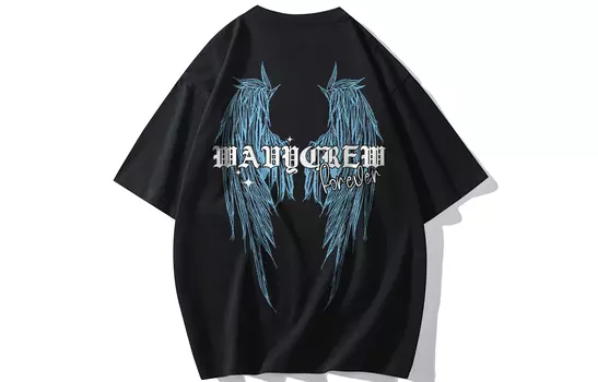 Wavycrew футболка унисекс, Черный