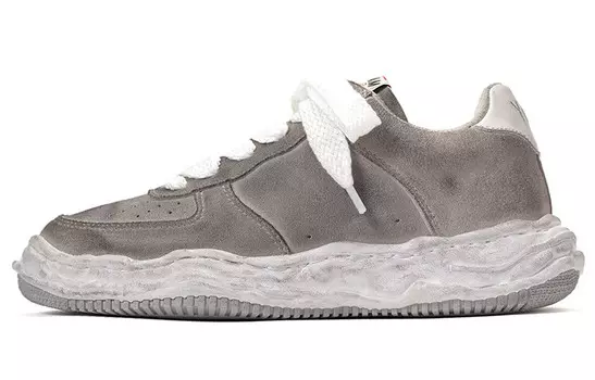 Wayne Стильные кроссовки для скейтбординга унисекс с низким верхом белого цвета Mihara Yasuhiro