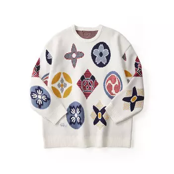 WAYNEXZAVIER Свитер унисекс, Белый