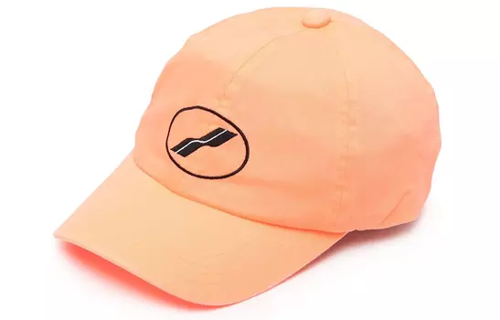 WE11DONE Бейсболка унисекс оранжевая