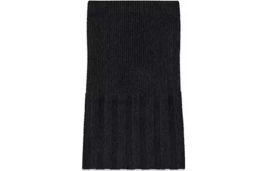 WE11DONE Длинная трикотажная юбка женская черная