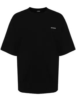 We11done футболка Princess с принтом, черный