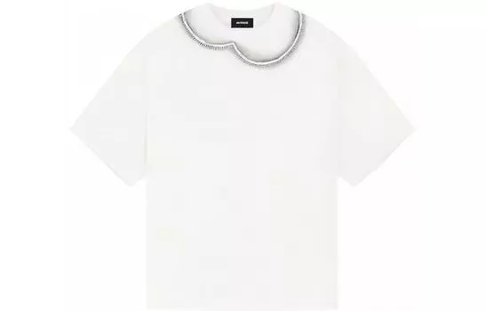 WE11DONE Футболка унисекс белая SS23