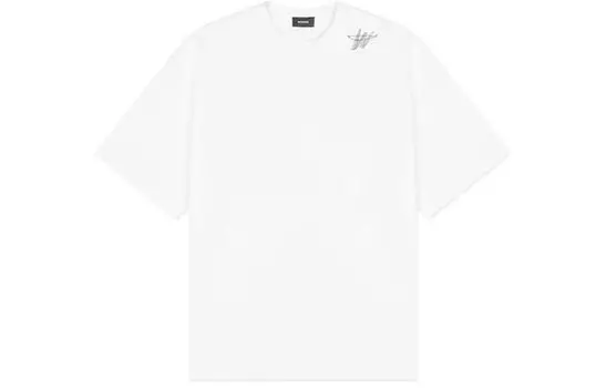 WE11DONE футболка унисекс, Белый