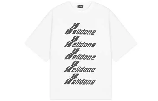 WE11DONE футболка унисекс, Белый