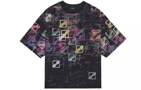 WE11DONE Футболка унисекс черные