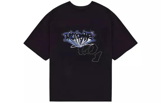 WE11DONE Футболка унисекс черные