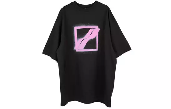 WE11DONE Футболка унисекс черные